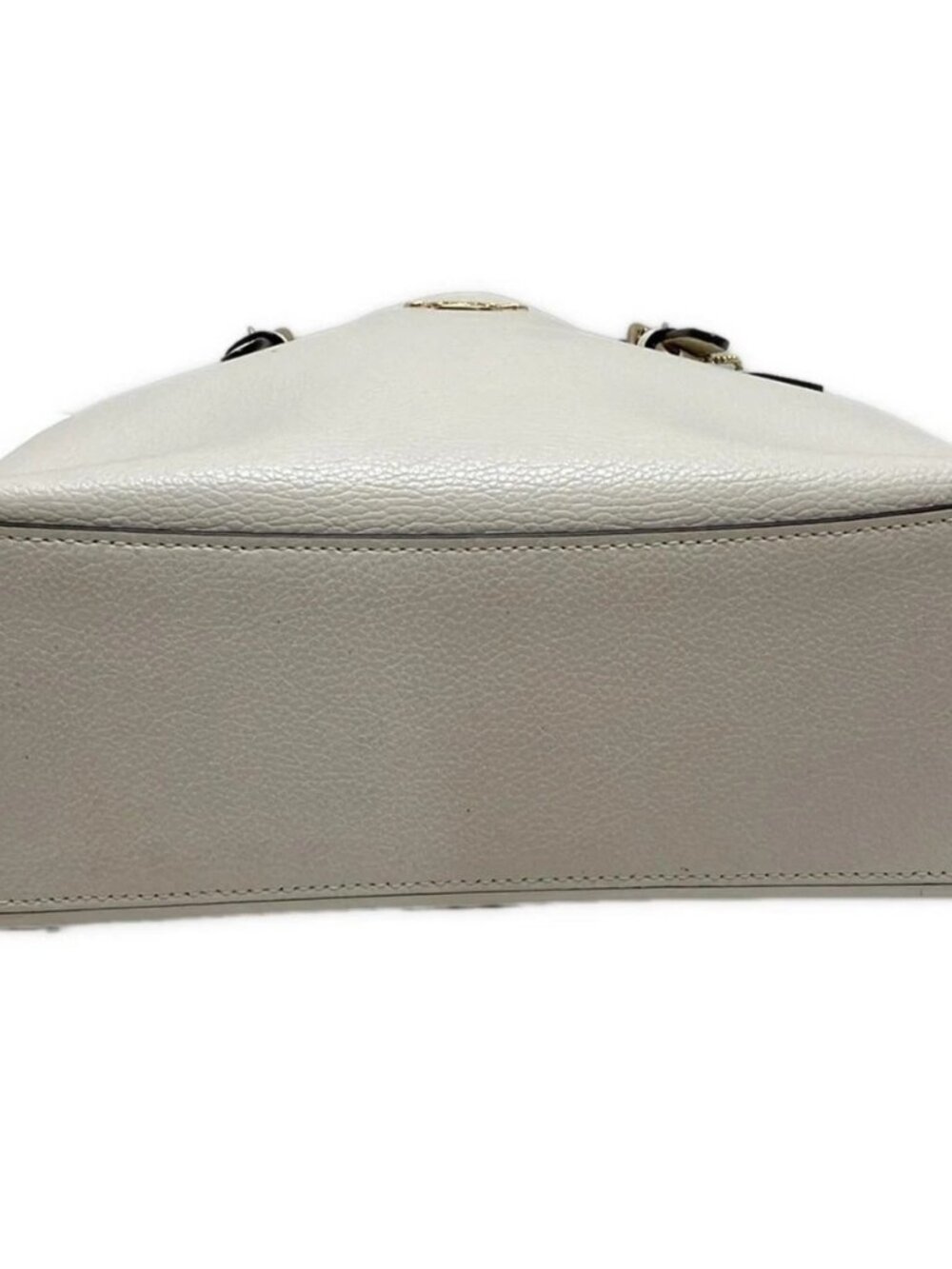 COACH Molly Tote 25 C4084 Cream Leather Tote Bag - Picture 4 of 13